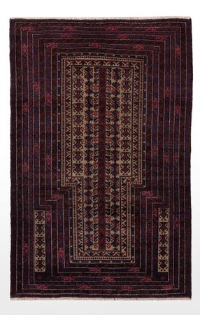 Baluch-matta - 148 x 90 cm - grädde