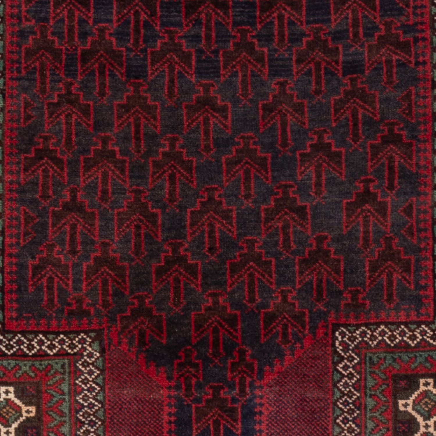 Baluch tapijt - 152 x 88 cm - rood