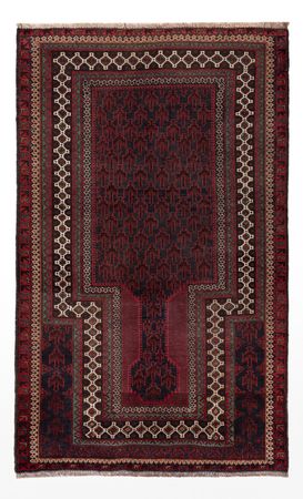 Baluch-matta - 152 x 88 cm - röd