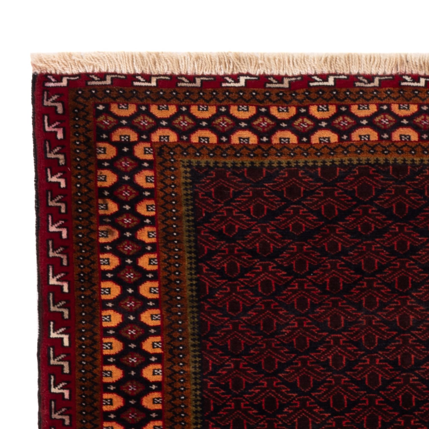 Baluch-matta - 140 x 96 cm - röd
