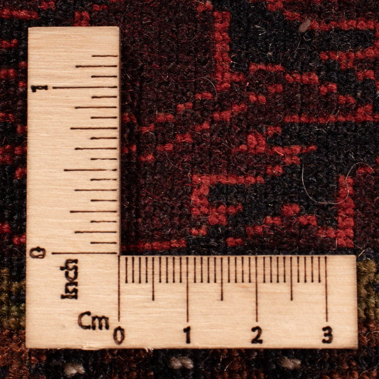 Baluch-matta - 140 x 96 cm - röd
