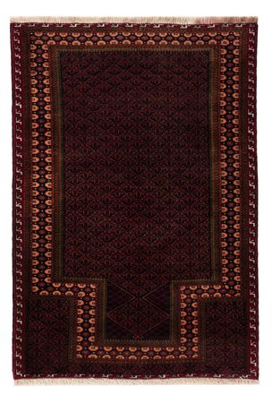 Baluch-matta - 140 x 96 cm - röd