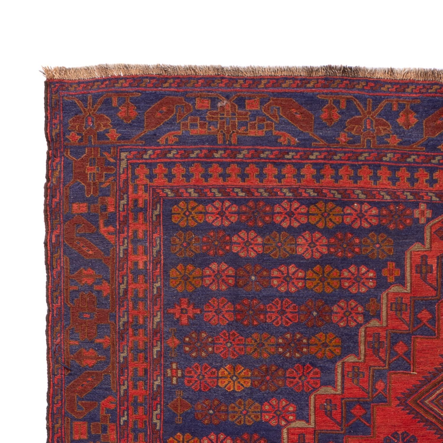 Kelimteppe - Orientalsk - 244 x 161 cm - rød