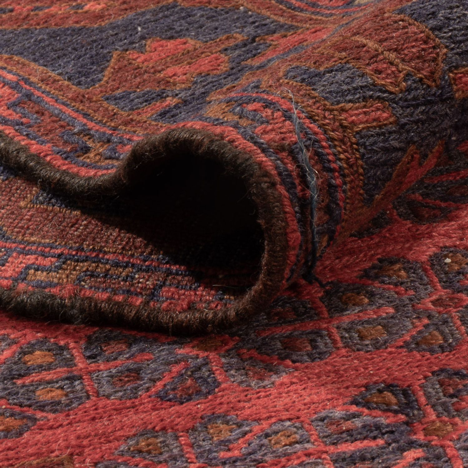 Kelimteppe - Orientalsk - 244 x 161 cm - rød