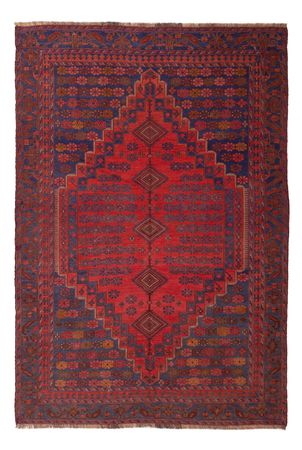 Kelimteppe - Orientalsk - 244 x 161 cm - rød