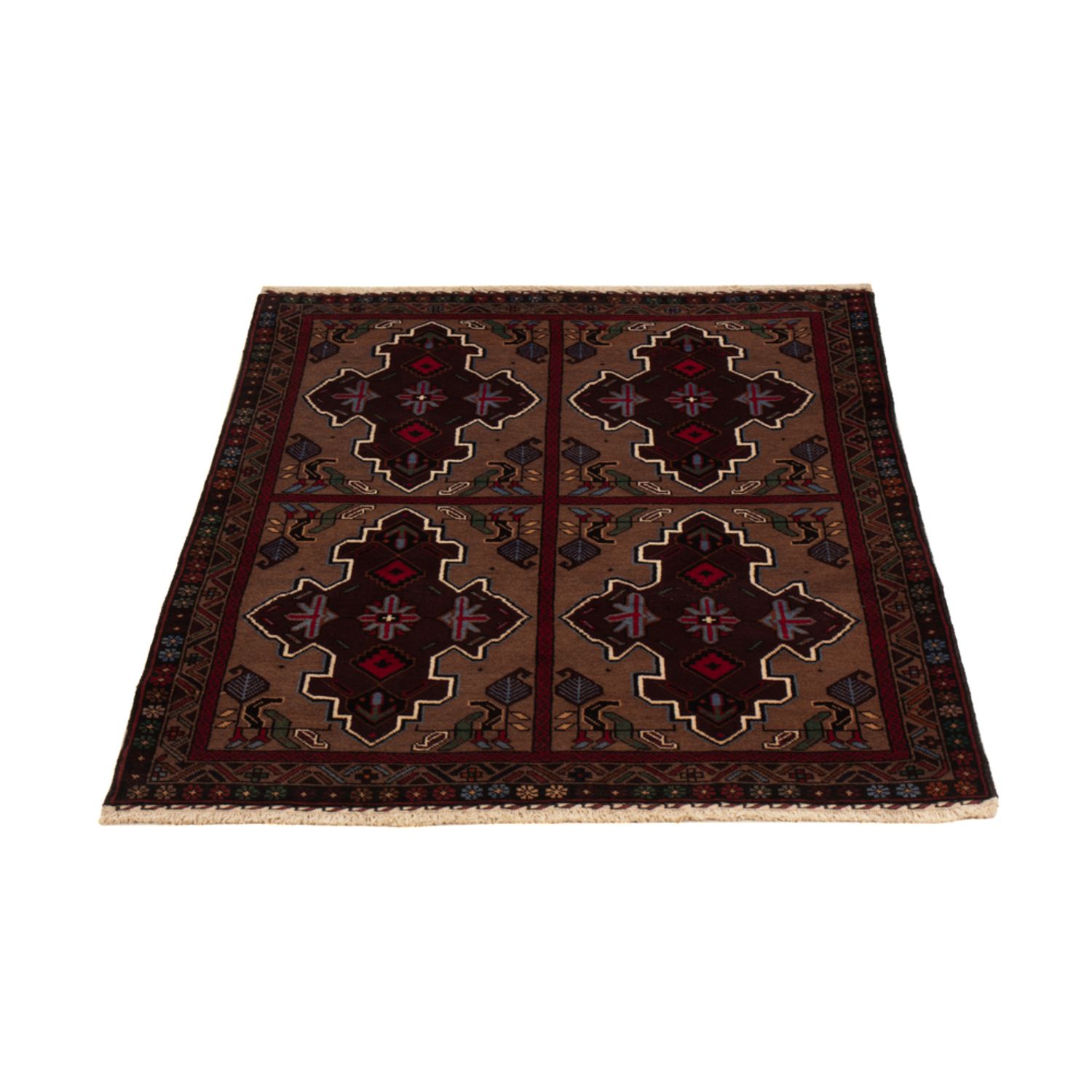 Baluch tapijt - 140 x 90 cm - veelkleurig