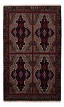 Baluch tapijt - 140 x 90 cm - veelkleurig