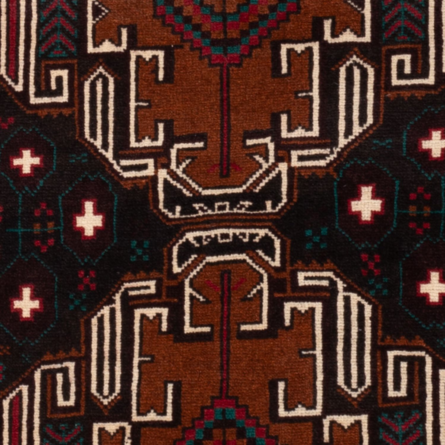 Baluch-matta - 140 x 90 cm - flerfärgad