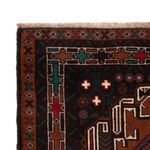 Baluch-matta - 140 x 90 cm - flerfärgad