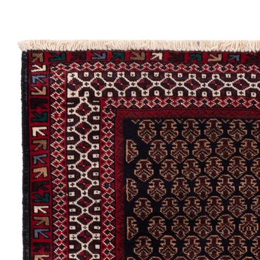 Balutsj-teppe - 140 x 90 cm - flerfarget