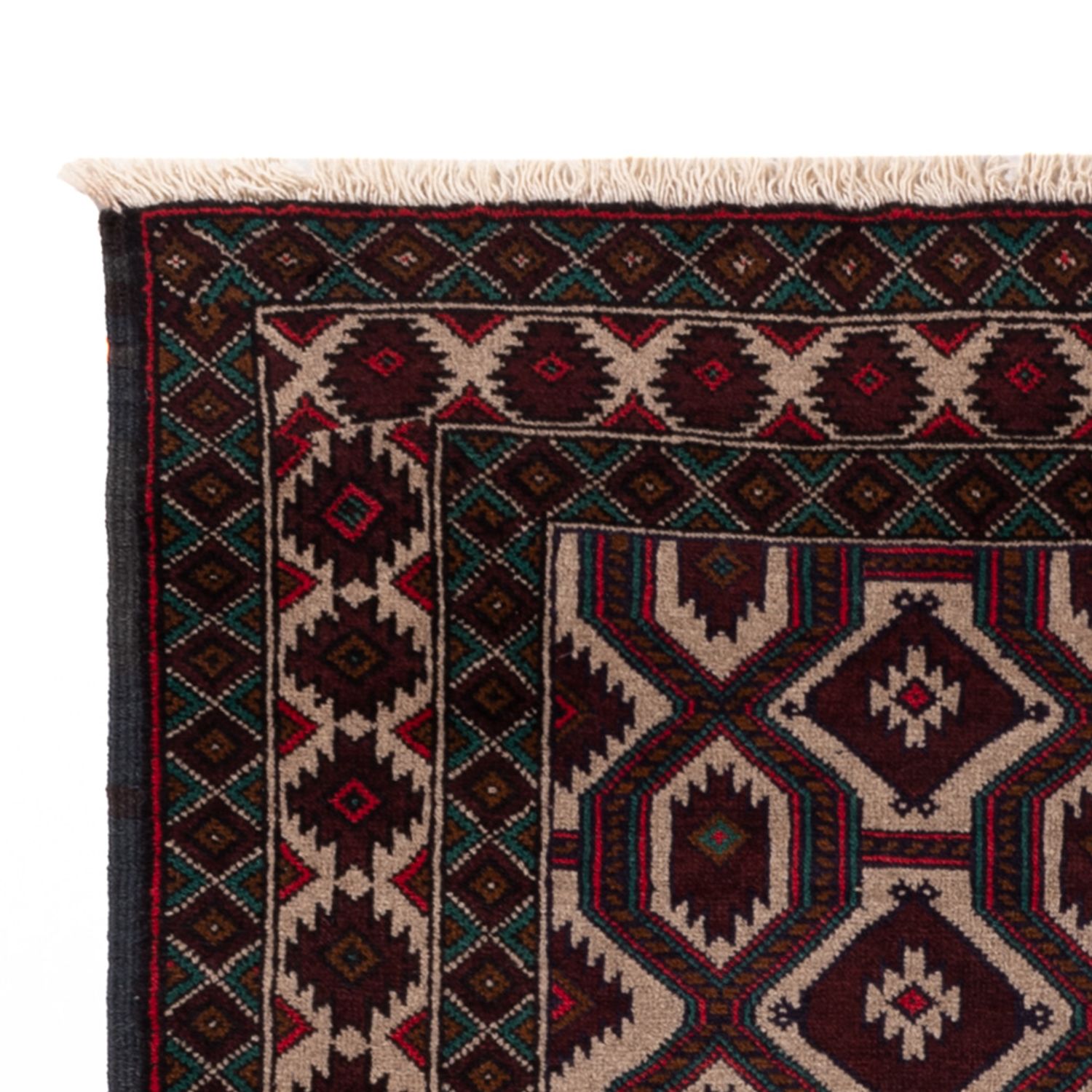 Baluch-matta - 140 x 90 cm - flerfärgad