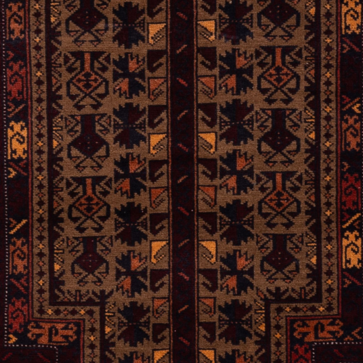 Baluch-matta - 140 x 90 cm - flerfärgad