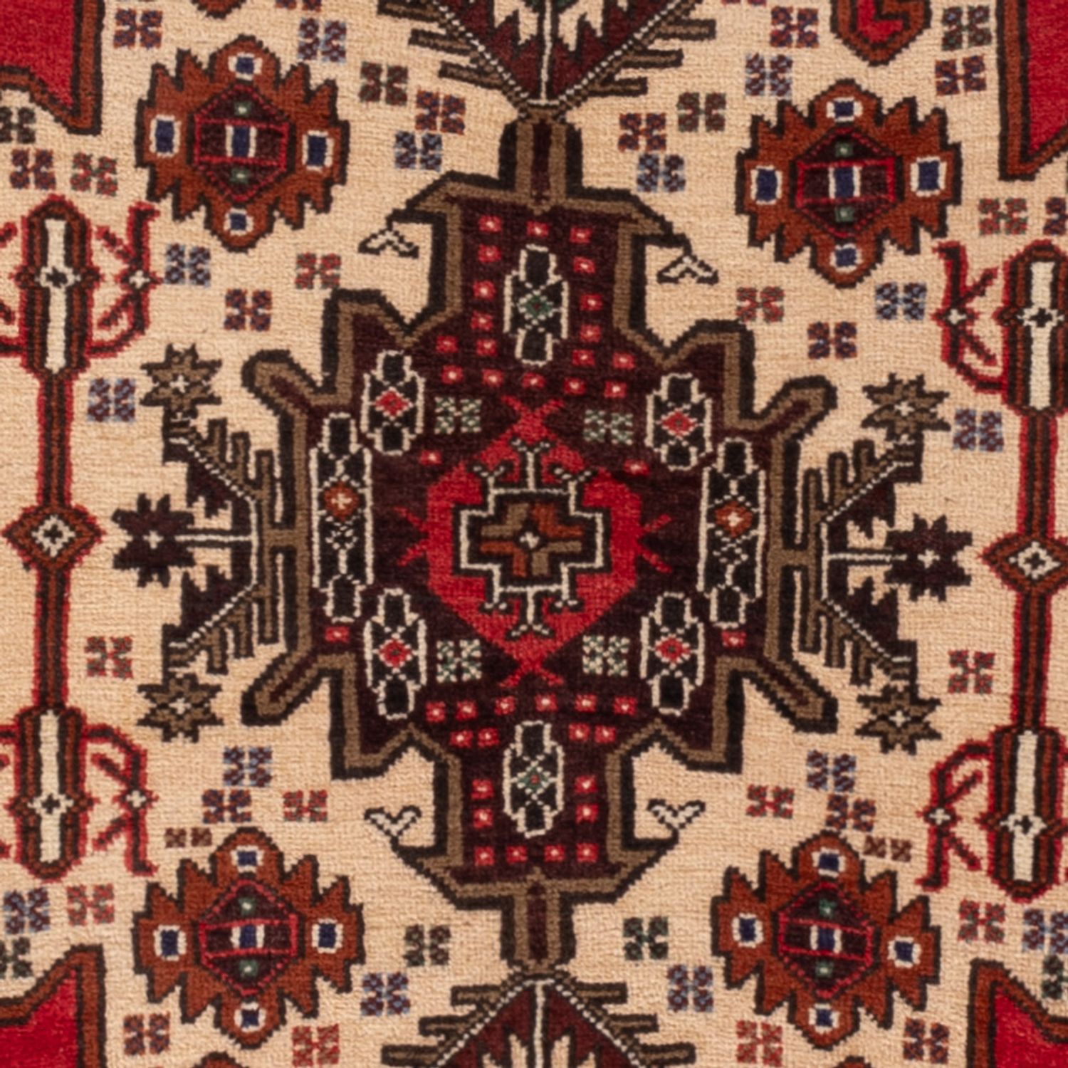 Baluch-matta - 140 x 90 cm - röd