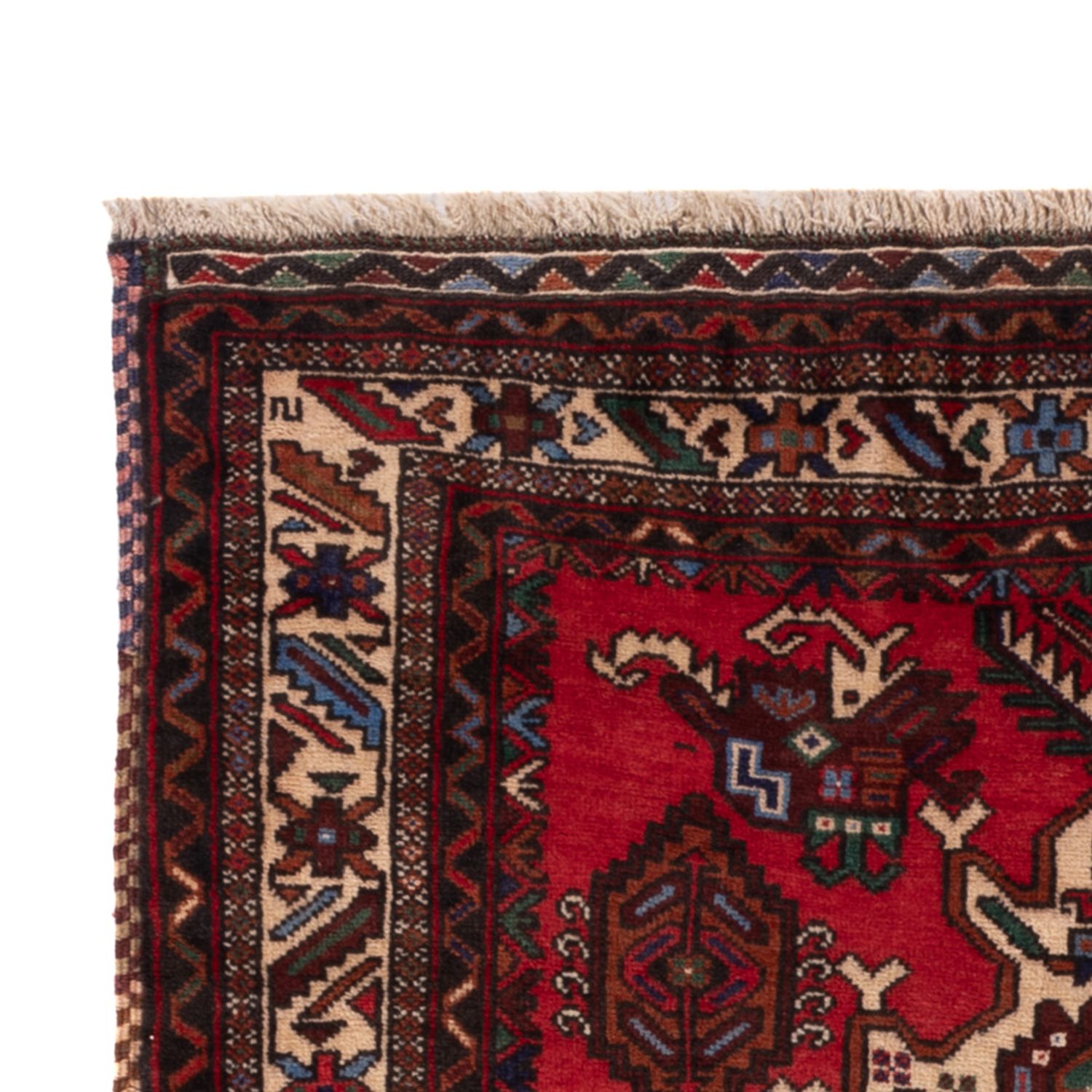 Baluch-matta - 140 x 90 cm - röd