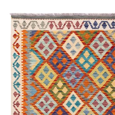 Kelimský koberec - Splash - 197 x 158 cm - barevné