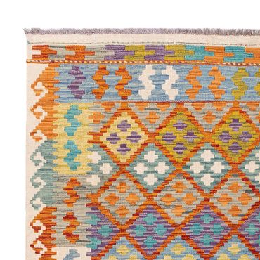 Kelimský koberec - Splash - 198 x 160 cm - barevné