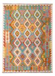Kelim Rug - Splash - 197 x 159 cm - colorful