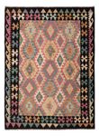 Kelim Rug - Splash - 202 x 153 cm - colorful