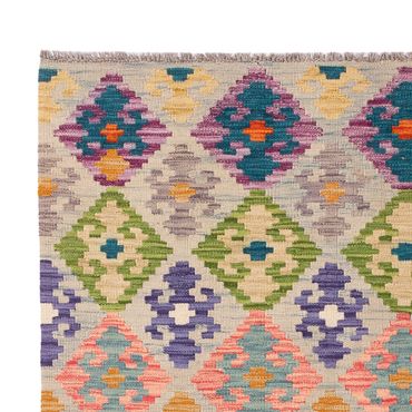 Kelimský koberec - Splash - 215 x 150 cm - barevné