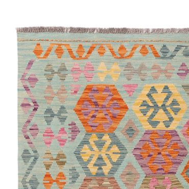 Tapete Kelim - Splash - 205 x 156 cm - colorido