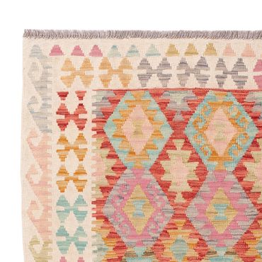 Kelimský koberec - Splash - 198 x 154 cm - barevné