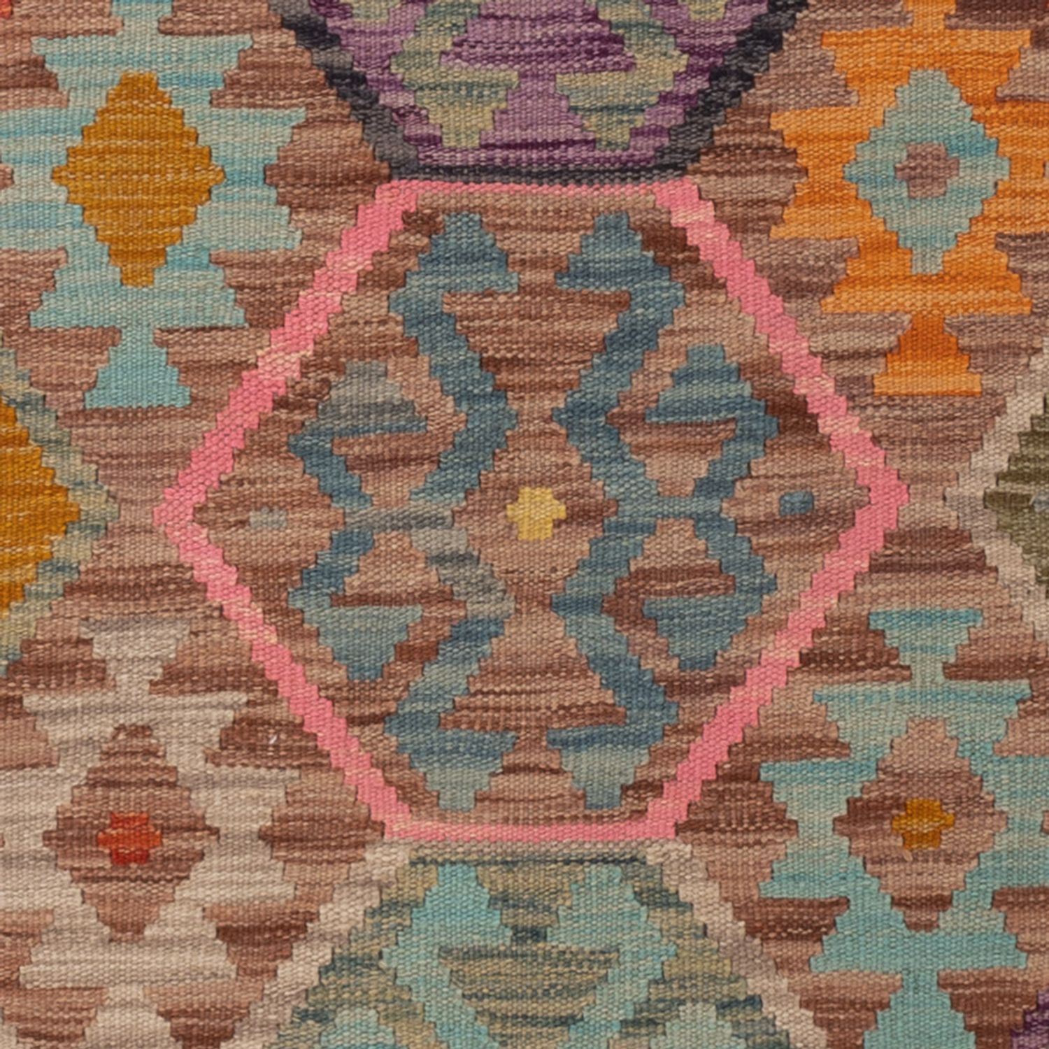 Dywan Kelim - Splash - 157 x 104 cm - kolorowe