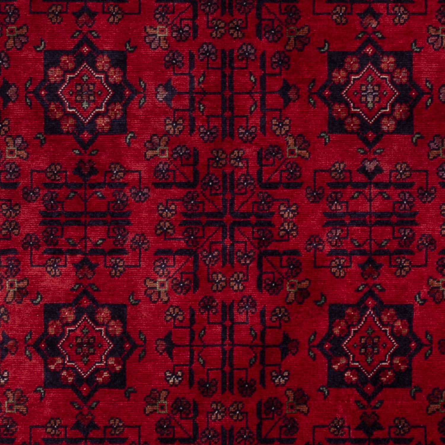 Dywan afgański - Royal - 150 x 98 cm - czerwony