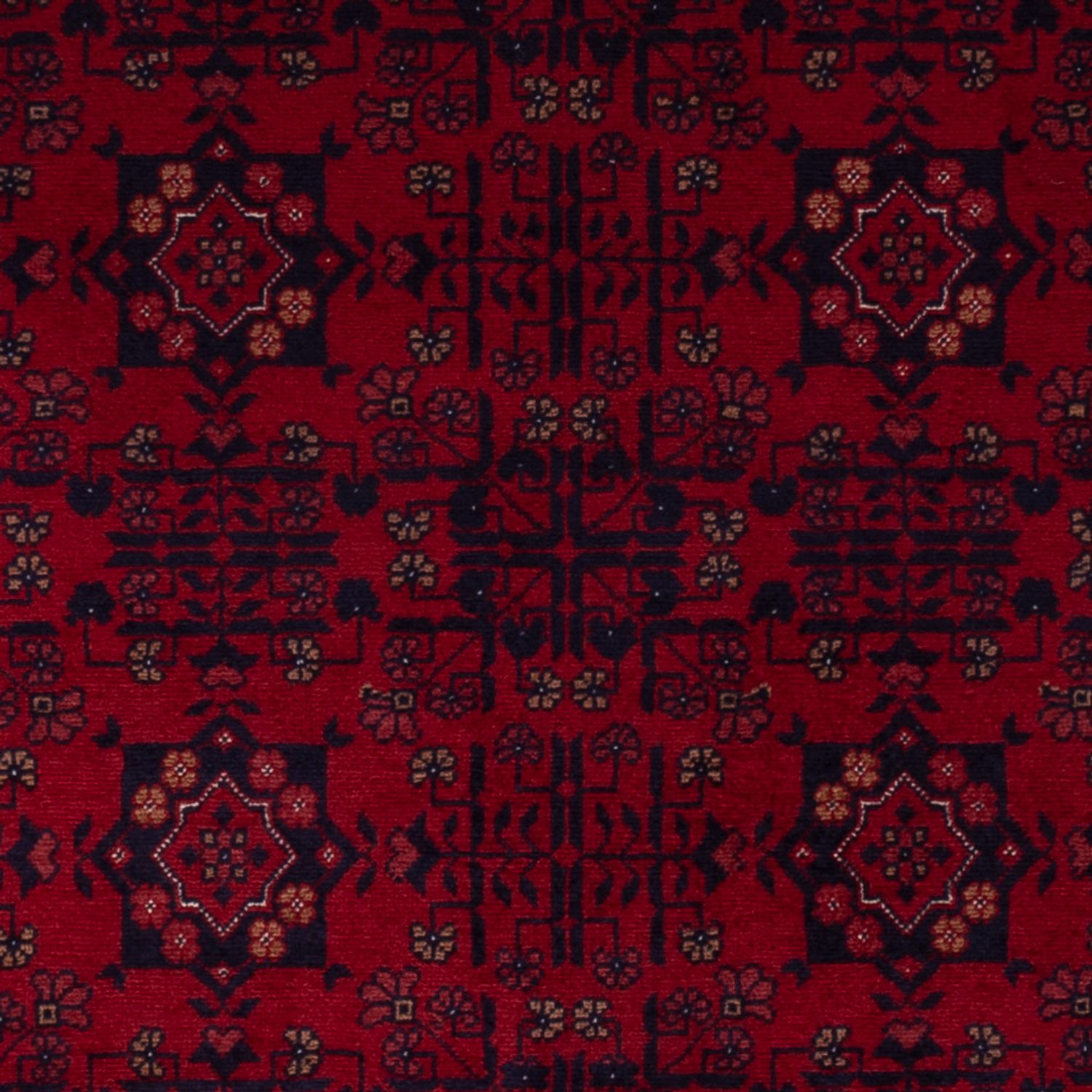 Afghan Rug - Royal - 150 x 102 cm - red