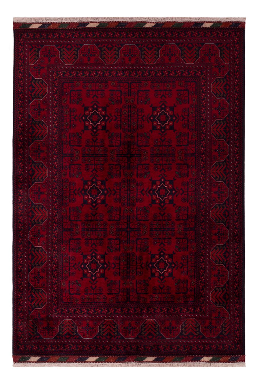 Dywan afgański - Royal - 146 x 99 cm - czerwony