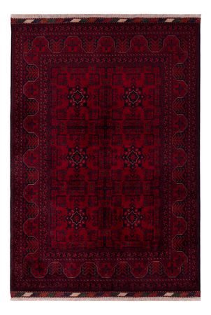 Afghánský koberec - Royal - 146 x 99 cm - červená