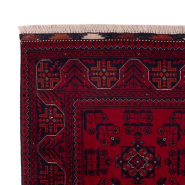 Afghansk teppe - Royal - 141 x 100 cm - rød