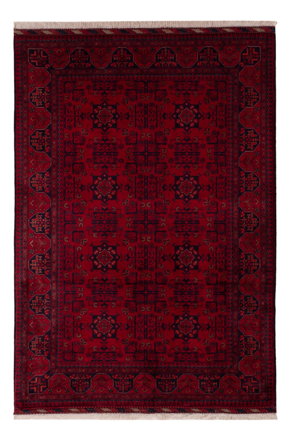 Dywan afgański - Royal - 146 x 100 cm - czerwony