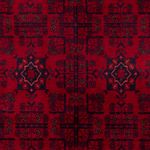 Afghan Rug - Royal - 146 x 100 cm - red