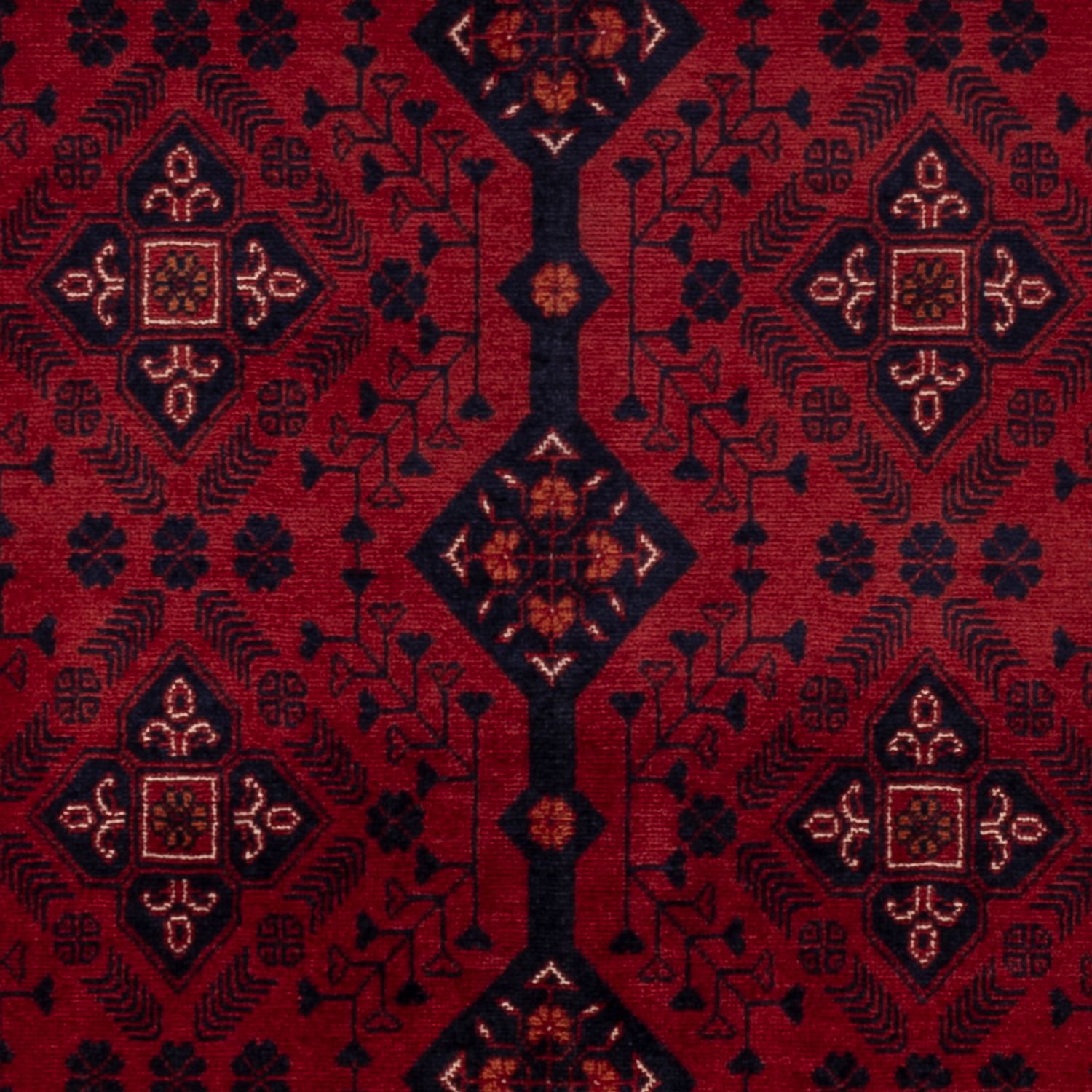 Dywan afgański - Royal - 145 x 103 cm - czerwony