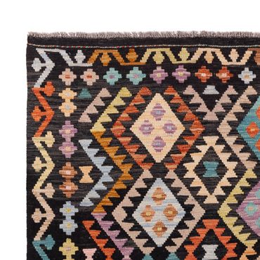 Kelim Rug - Splash - 250 x 178 cm - colorful