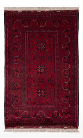 Afghan Rug - Royal - 152 x 97 cm - red
