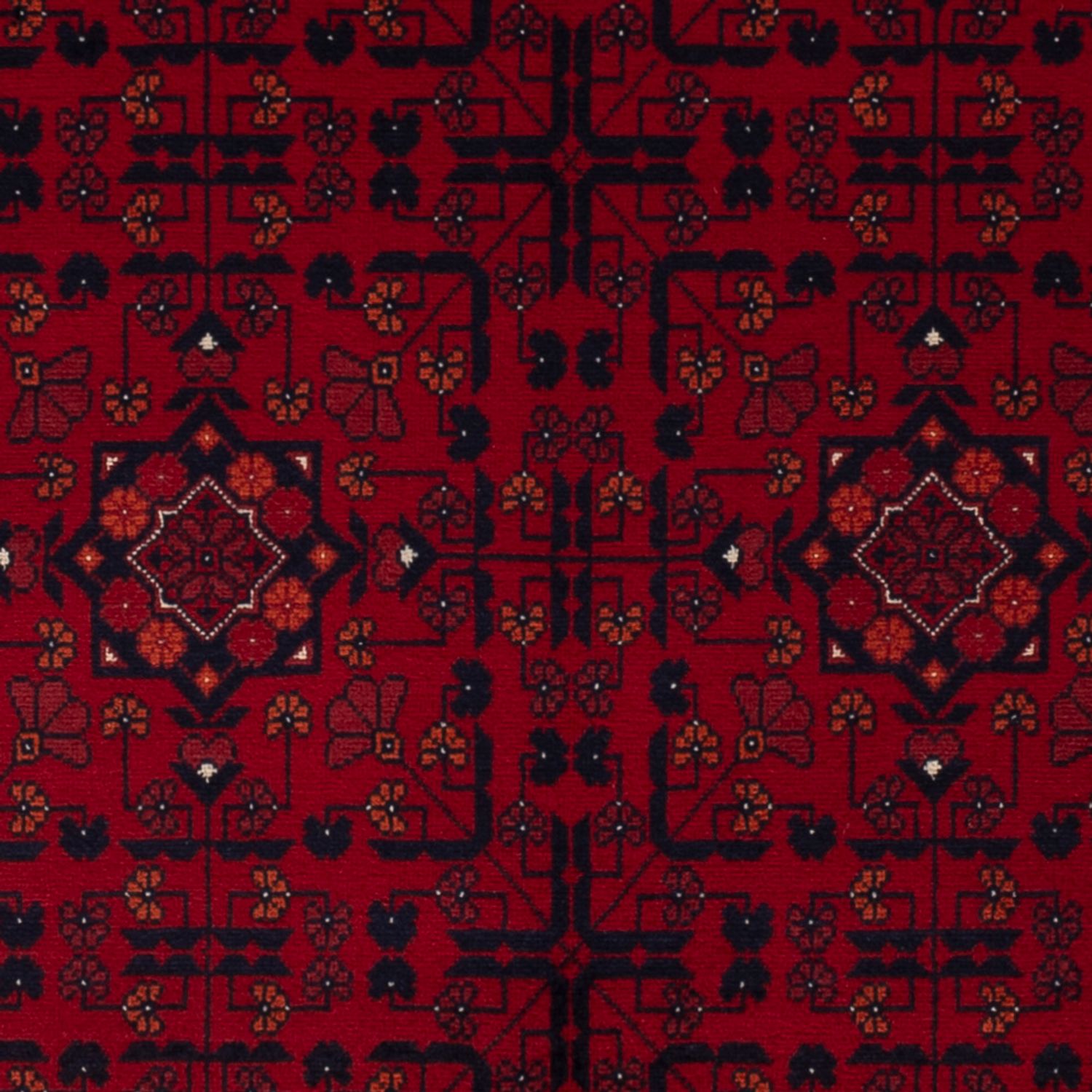 Dywan afgański - Royal - 150 x 98 cm - czerwony