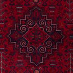 Afghaans tapijt - Koninklijke - 148 x 104 cm - rood