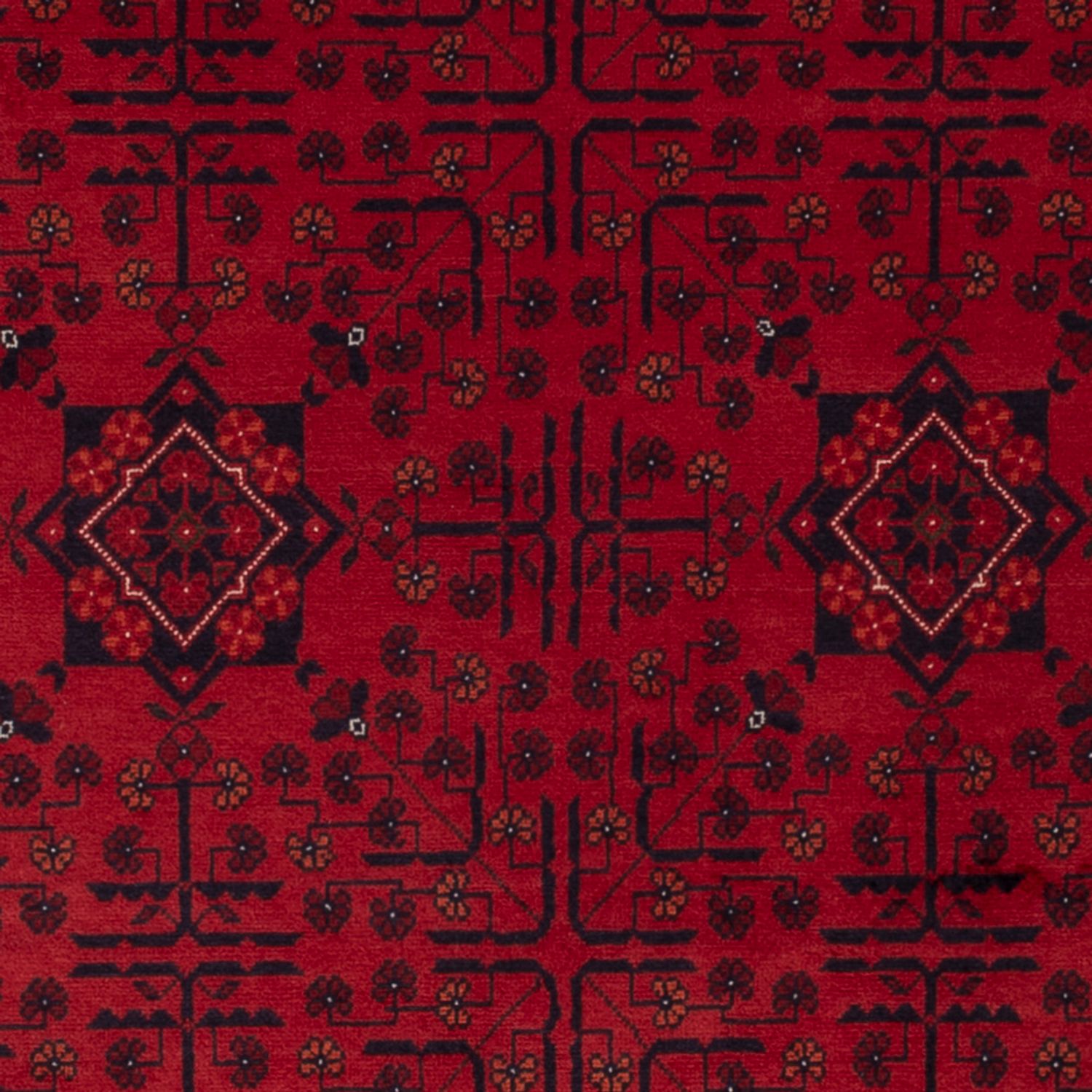 Dywan afgański - Royal - 148 x 100 cm - czerwony
