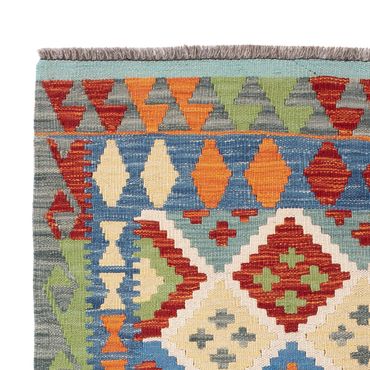 Kelimteppe - Splash - 148 x 100 cm - farget