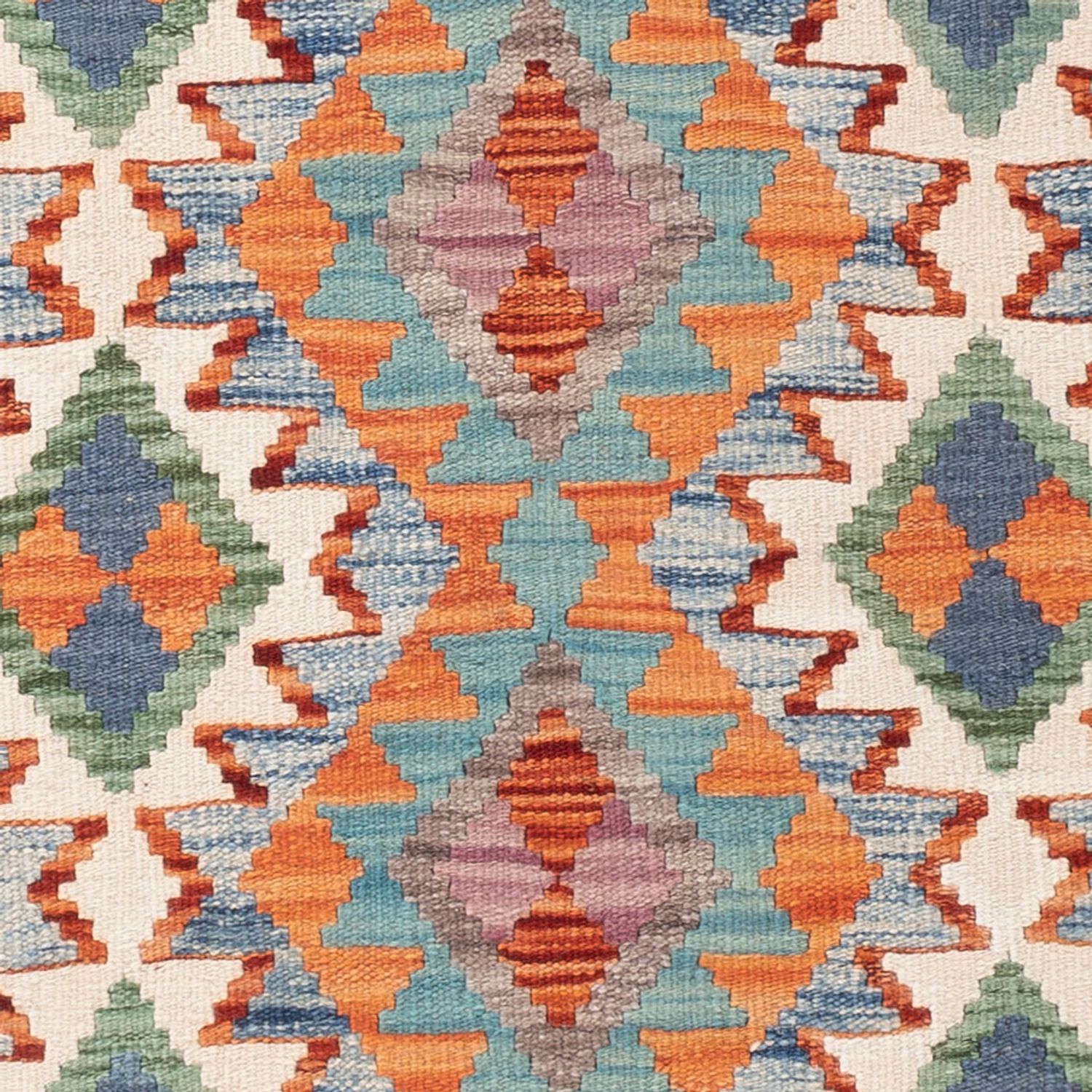 Kelimteppe - Splash - 154 x 108 cm - farget