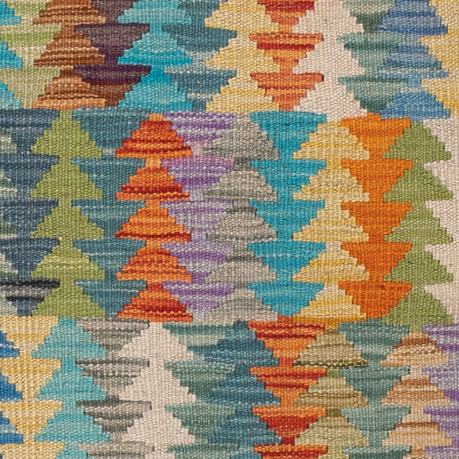 Kelimteppe - Splash - 151 x 104 cm - farget