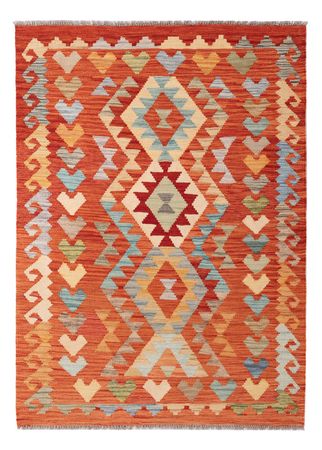 Kelim Rug - Splash - 150 x 109 cm - colorful