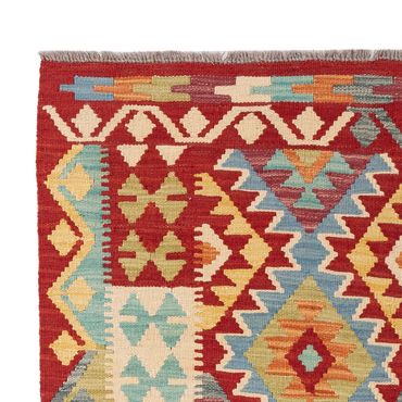 Kelimteppe - Splash - 158 x 110 cm - farget