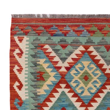 Kelimteppe - Splash - 152 x 108 cm - farget
