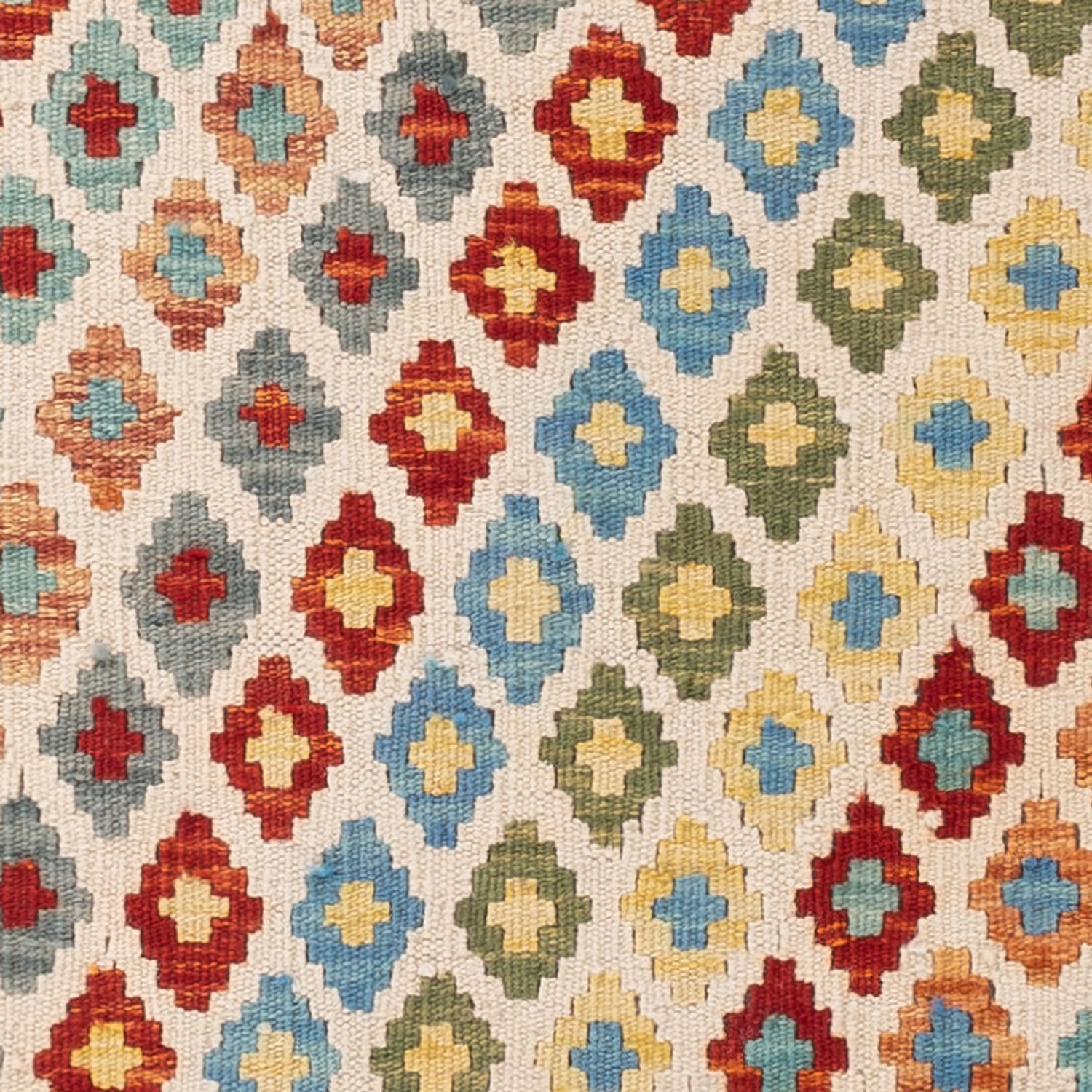 Kelim Rug - Splash - 155 x 102 cm - colorful