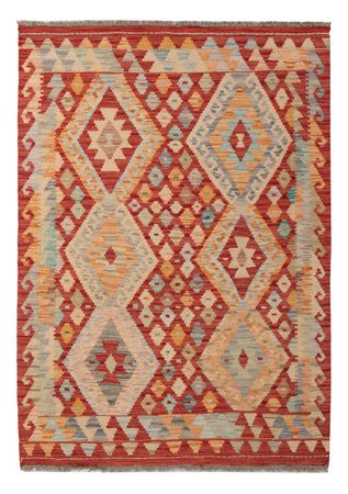 Kelim Rug - Splash - 139 x 102 cm - colorful