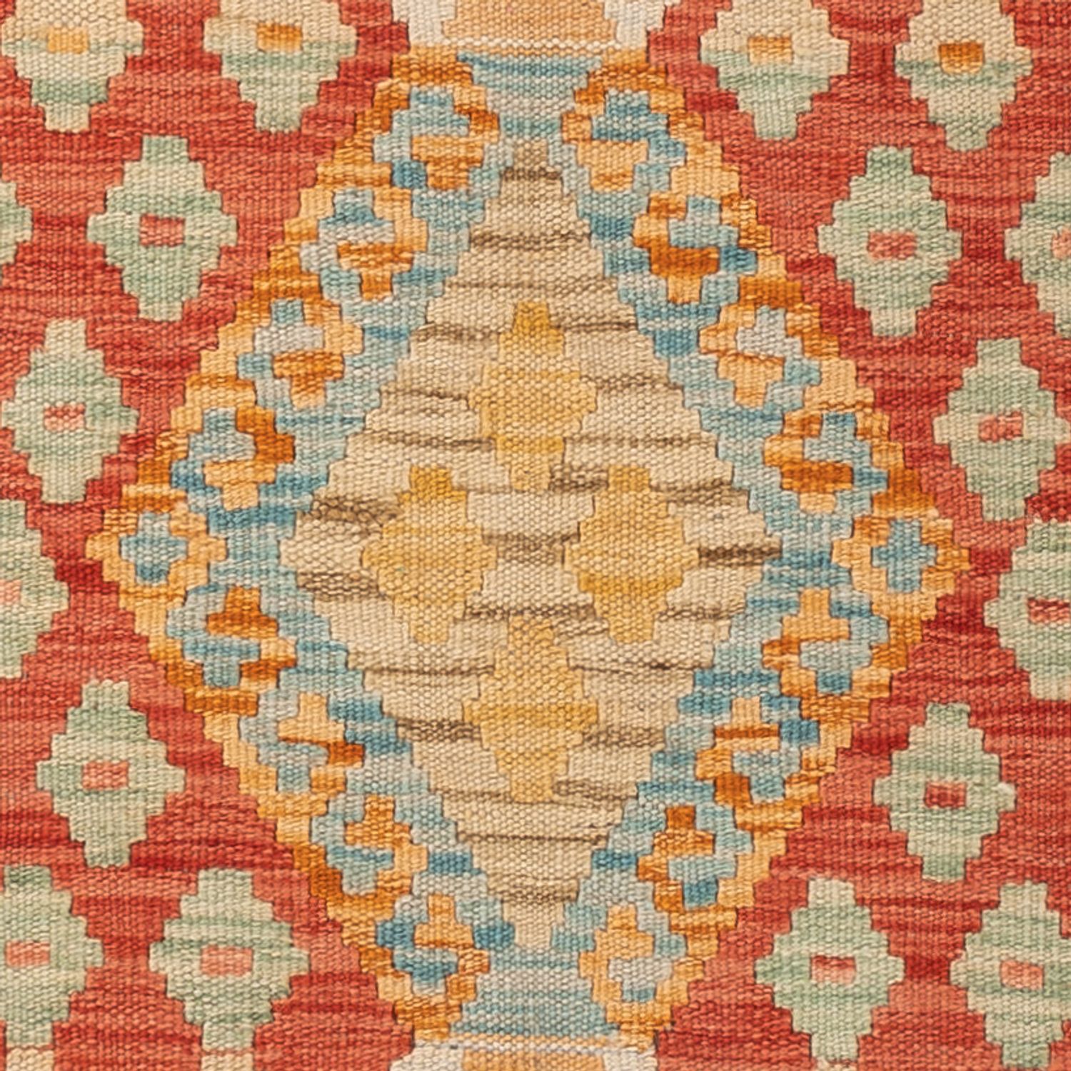 Kelim tapijt - Splash - 154 x 101 cm - gekleurd