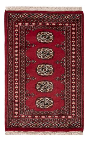 Pakistanska mattan - 92 x 60 cm - röd