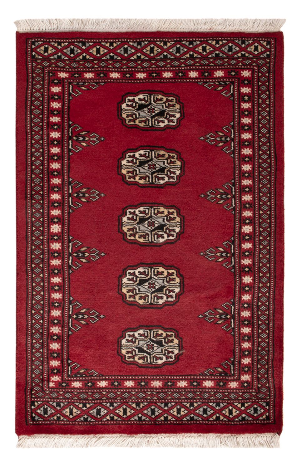 Pakistanska mattan - 94 x 61 cm - röd
